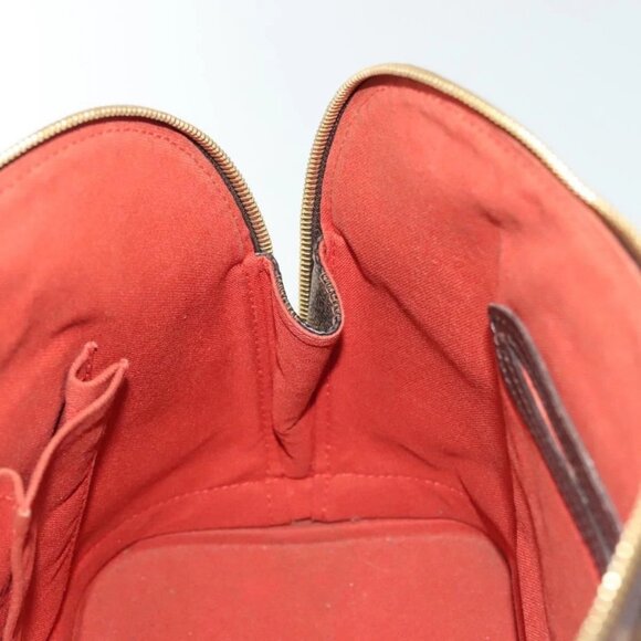 LOUIS VUITTON Damier Ebene Alma Hand Bag N51131 LV Auth 140459 - Picture 12 of 16